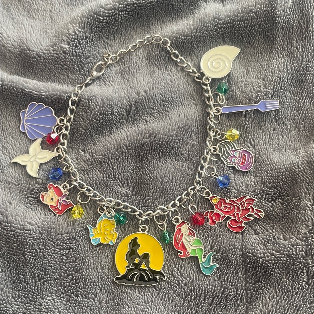 Disney Little Mermaid charm bracelet